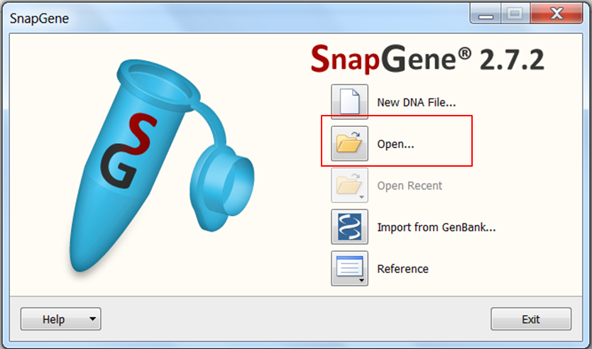 how to save a file as image on snapgene viewer